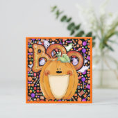 Invitation Fête d'Halloween (Debout devant)