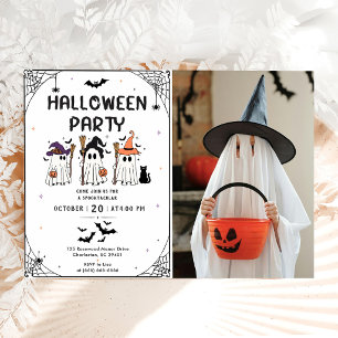 Invitation Fête d'Halloween