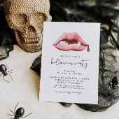 Invitation Fête d'Halloween