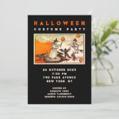 Invitation Fête d'Halloween (Debout devant)