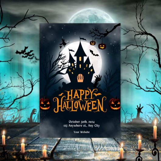 Invitation Fête d'Halloween Cool