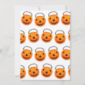 Invitation Fête d'Halloween créative (Dos)