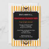 Invitation Fête d'Halloween déjantée (Devant)