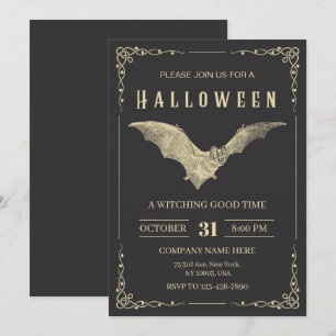 Invitation Fête d'Halloween d'entreprise personnalisée
