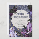 Invitation Fête d'Halloween du Jardin (Devant)