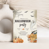 Invitation Fête d'Halloween éffrayant