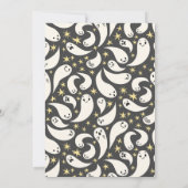 Invitation Fête d'Halloween éffrayant (Dos)