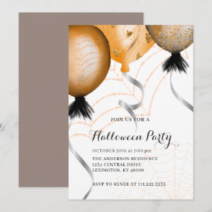 Invitation Fête d'Halloween élégante