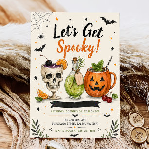 Invitation Fête d'Halloween épouvantable