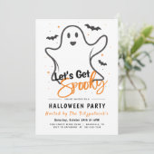 Invitation Fête d'Halloween : Faisons Peur (Debout devant)