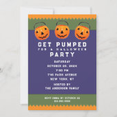 Invitation Fête d'Halloween mignonne (Devant)