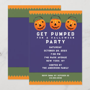 Invitation Fête d'Halloween mignonne