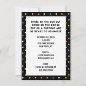 Invitation Fête d'Halloween pour adultes (Dos)