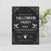 Invitation Fête d'Halloween pour adultes (Debout devant)