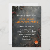 Invitation Fête d'Halloween pour adultes (Devant)