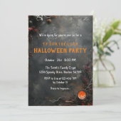 Invitation Fête d'Halloween pour adultes (Debout devant)