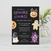 Invitation Fête d'Halloween pour enfants (Debout devant)