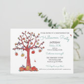 Invitation Fête d'Halloween pour enfants (Debout devant)