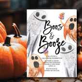 Invitation Fête d'Halloween pour fantôme unique