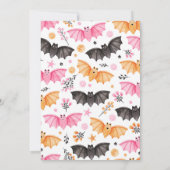 Invitation Fête d'Halloween Spooktaculaire et Trick ou Traite (Dos)