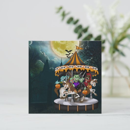 Invitation Fête d'Halloween - SRF (Debout devant)