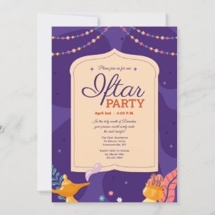 Invitation Fête d'Iftar