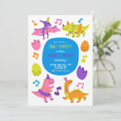 Invitation Fête Dino (Debout devant)