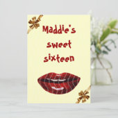 Invitation fête d'invitation (Debout devant)