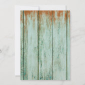 Invitation Fête d'invitation de la partie de retraite avec ca (Dos)