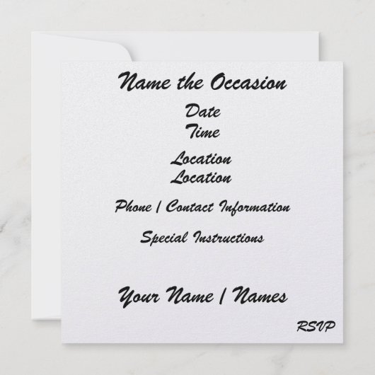 Invitation Fête DISCO de Noël - SRF (Dos)