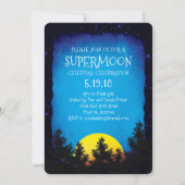 Invitation Fête d'observation de la super-lune (Devant)