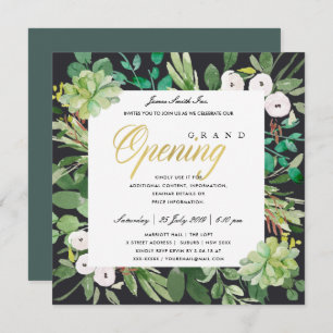 INVITATION FÊTE D'OUVERTURE DE GRAND FOLIAGE DE WREATH FOLIAG
