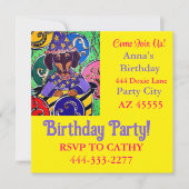 Invitation Fête Doxie  (Devant)