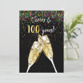 Invitation Fête du 100e anniversaire (Debout devant)