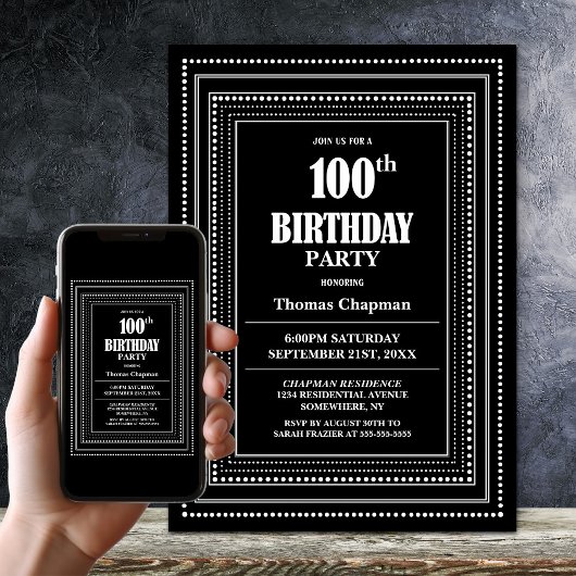 Invitation Fête du 100e anniversaire de la frontière noire et