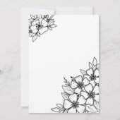 Invitation Fête du 100e anniversaire féminin (Dos)