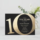 Invitation Fête du 10ème anniversaire (Debout devant)