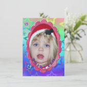 Invitation Fête du 13e anniversaire (Debout devant)