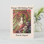 Invitation Fête du 16e anniversaire - Fille Cool (Debout devant)