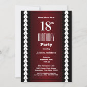 Invitation Fête du 18e anniversaire de la Bourgogne et du Noi (Devant)