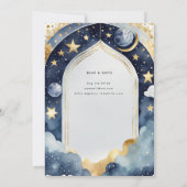 Invitation Fête du 1er ANNIVERSAIRE de Twinkle Little Star, B (Dos)