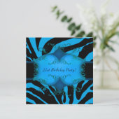 Invitation Fête du 21e anniversaire des femmes du Zèbre turqu (Debout devant)