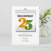 Invitation Fête du 25 décembre (Debout devant)