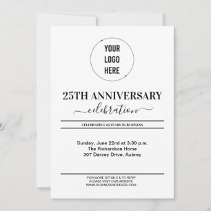 INVITATION FÊTE DU 25E ANNIVERSAIRE