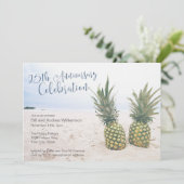 Invitation Fête du 25e anniversaire de Tropical Beach (Debout devant)