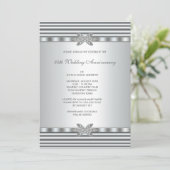 Invitation Fête du 25e anniversaire Silver Diamond (Debout devant)
