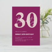 Invitation fête du 30e anniversaire (Debout devant)