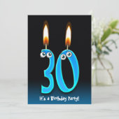 Invitation Fête du 30e anniversaire (Debout devant)