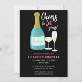 Invitation Fête du 30e anniversaire de 30 ans (Devant)