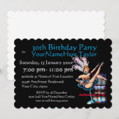 Invitation Fête du 30e anniversaire de Slot Machine (Devant / Derrière)